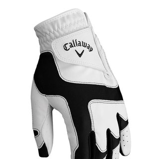 Callaway Opti Fit dámska golfová rukavica, bielo/čierna