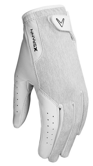 Callaway X Spann 19 dámska golfová rukavica, biela
