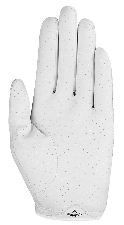 Callaway X Spann 19 dámska golfová rukavica, biela