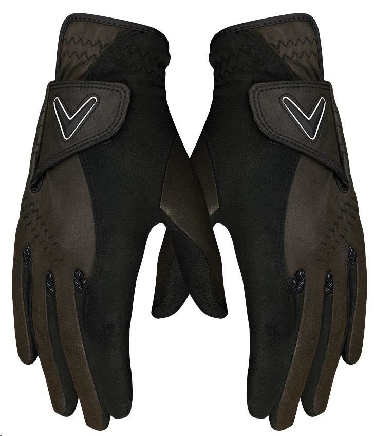 Callaway Opti Grip Rain dámske golfové rukavice (pár), čierna