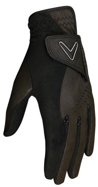 Callaway Opti Grip Rain dámske golfové rukavice (pár), čierna