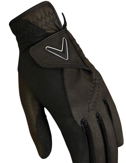 Callaway Opti Grip Rain dámske golfové rukavice (pár), čierna