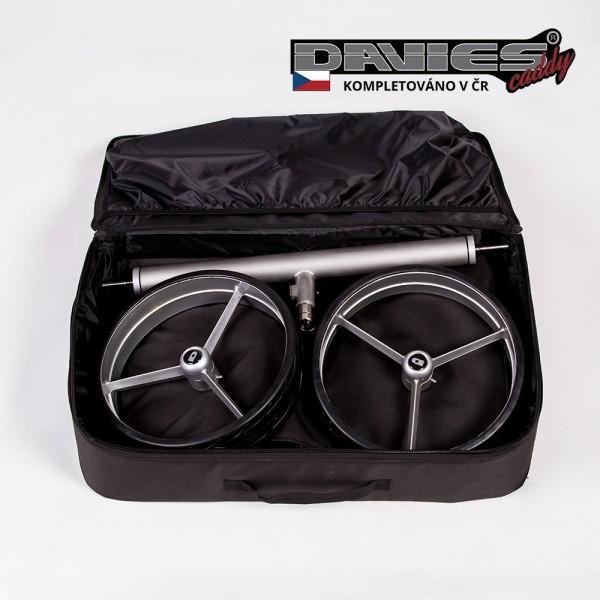 Davies Caddy Premium cestovná taška (s vreckom na batériu), čierna