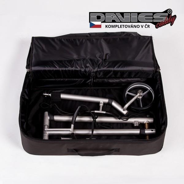 Davies Caddy Premium cestovná taška (s vreckom na batériu), čierna