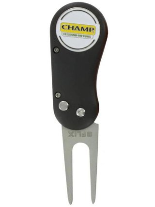 Champ FLIX Lite Divot Repair Tool, čierna
