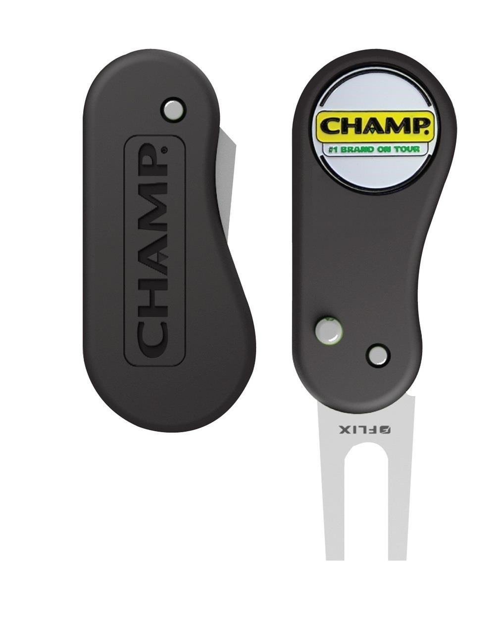 Champ FLIX Lite Divot Repair Tool, čierna