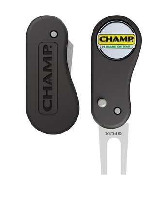Champ FLIX Lite Divot Repair Tool, čierna