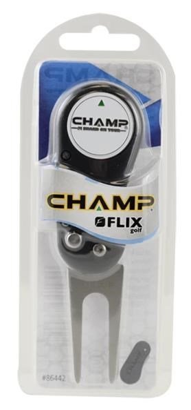 Champ FLIX Lite Divot Repair Tool, čierna