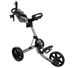 Clicgear M4 tlačný vozík, matná strieborná