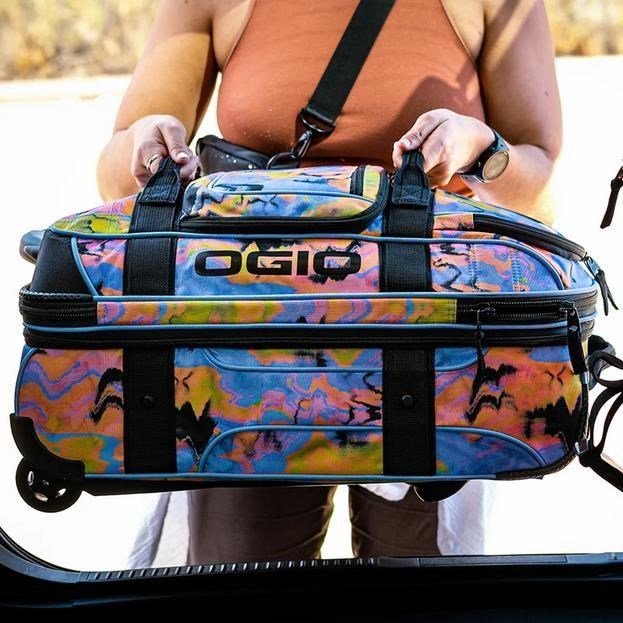 Ogio Ogio Layover Travel Bag 46L cestovná taška, black pindot