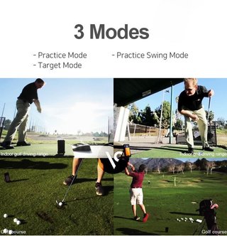 Voice Caddie Swing Caddie Launch Monitor SC200+ čierny