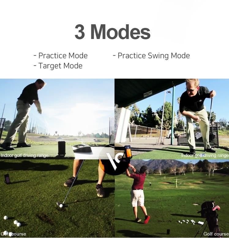 Voice Caddie Swing Caddie Launch Monitor SC200+ čierny