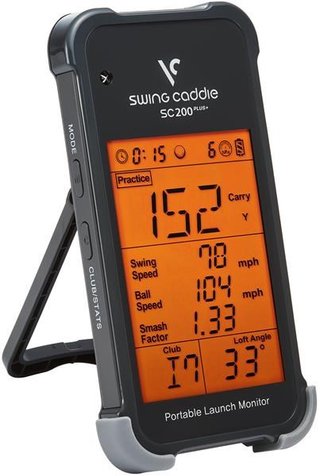 Voice Caddie Swing Caddie Launch Monitor SC200+ čierny