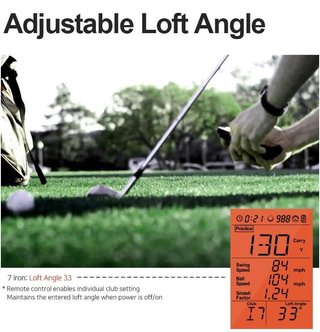 Voice Caddie Swing Caddie Launch Monitor SC200+ čierny