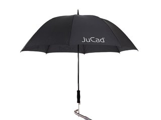 JuCad teleskopický golfový dáždnik 68" s kolíkom, čierny