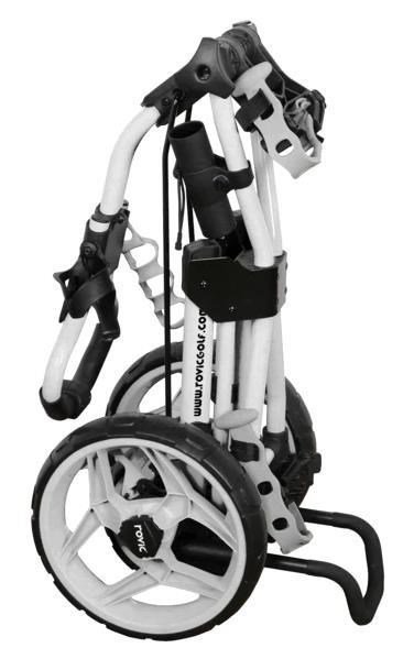 Clicgear Rovic RV3J junior tlačný vozík, arctic white