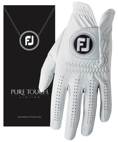 FootJoy Pure Touch Limited pánska golfová rukavica, biela