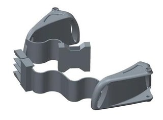 Big Max SPARE PART - Big Max Upper Bag Holder for Autofold+ príslušenstvo k vozíkom, čierna