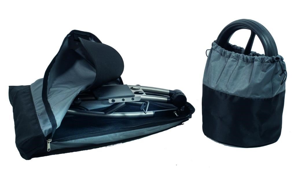 Big Max eQ Travelcover obal na vozík, čierno/šedá