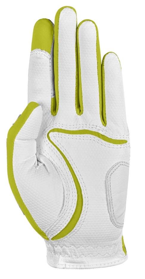 Zoom Zoom Weather pánska golfová rukavica, bielo/limetková, MLH