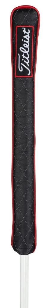 Titleist Jet Black Tour Alignment Stick Cover, čierno/červená