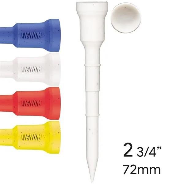 Lignum Tee 72mm (2 3/4") 12ks, mix farieb