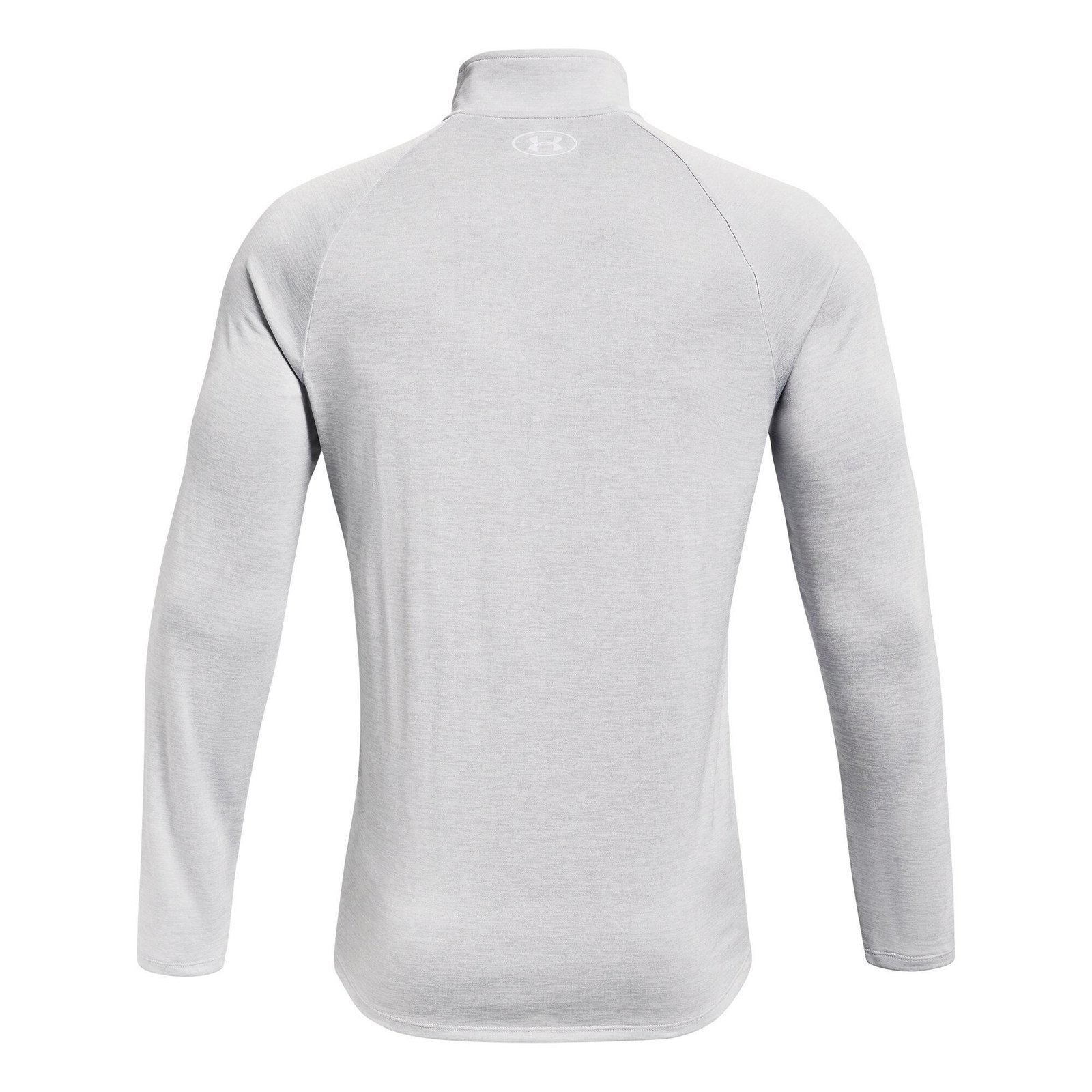 Under Armour Tech 2.0 1/2 Zip pánske tričko s dlhým rukávom, svetlo sivé