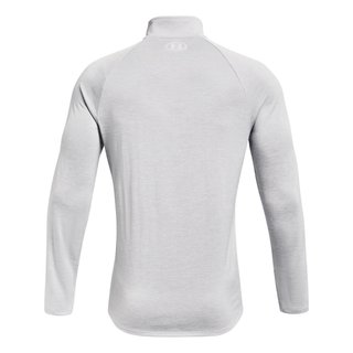 Under Armour Tech 2.0 1/2 Zip pánske tričko s dlhým rukávom, svetlo sivé