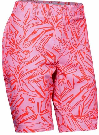 Under Armour Links Printed dámske kraťasy, lipstick