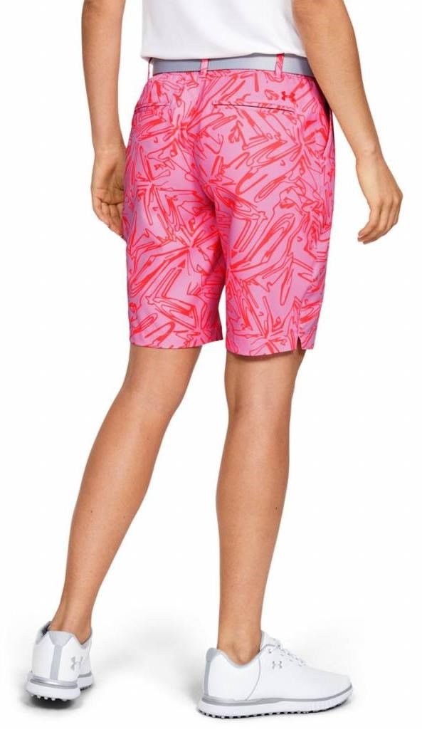 Under Armour Links Printed dámske kraťasy, lipstick