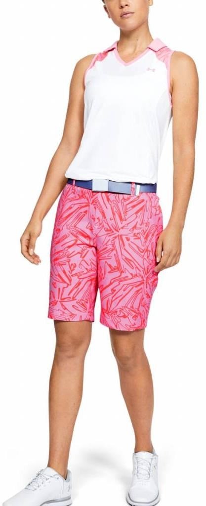Under Armour Links Printed dámske kraťasy, lipstick