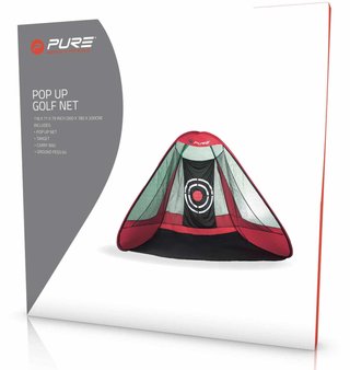 Pure2Improve Triangle Pop-Up golfová tréningová sieť (295x197x177cm)