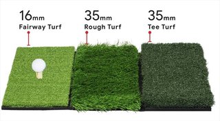 Longridge 3 Turf tréningová golfová podložka
