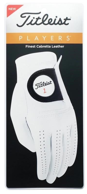 Titleist Players dámska golfová rukavica, biela