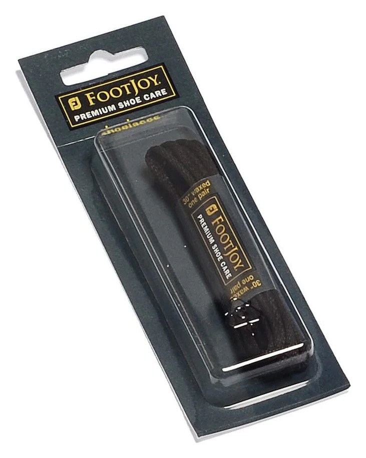 FootJoy Waxed Shoelaces 30" šnúrky do topánok, čierne