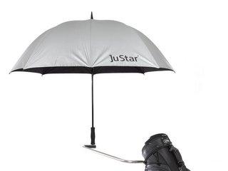 JuStar JuStar golf umbrella, stříbrná