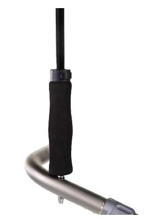 JuCad golfový dáždnik automatický s kolíkom 68", čierna