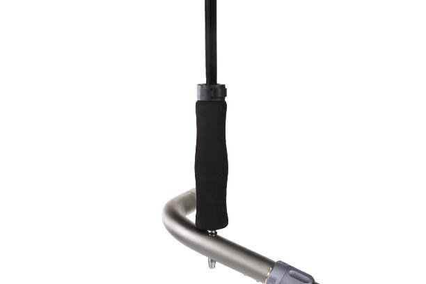 JuCad golfový dáždnik automatický s kolíkom 68", strieborná (UV ochrana)