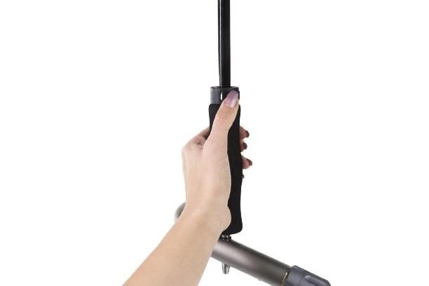 JuCad golfový dáždnik automatický s kolíkom 68", strieborná (UV ochrana)