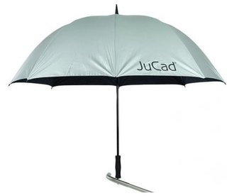 JuCad detský dáždnik s kolíkom, strieborný s UV ochranou