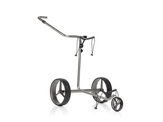 JuCad drive Stainless Steel 2.0 elektrický vozík, strieborný
