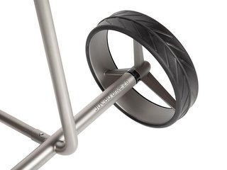 JuCad drive Stainless Steel 2.0 elektrický vozík, strieborný