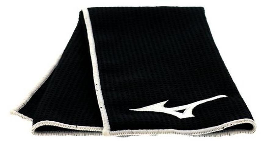 Mizuno Micro Fibre golfový uterák (40x60cm), čierna