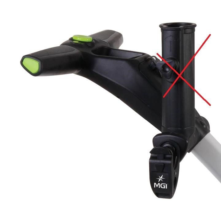 MGI ZIP Multi-purpose clip príslušenstvo k vozíkom, čierne