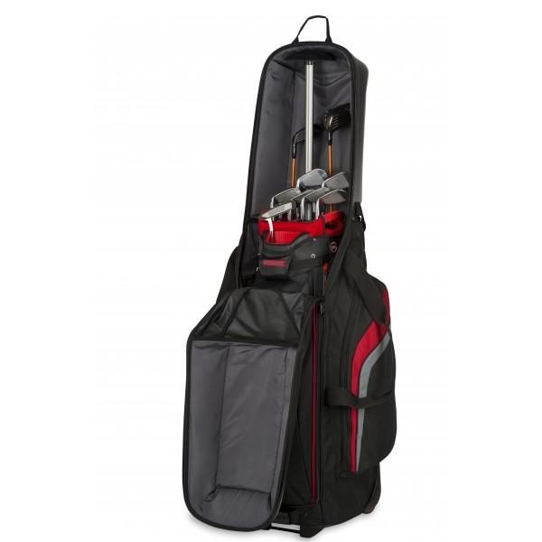 Bag Boy T-10 travel bag, čierno/kráľovská modrá