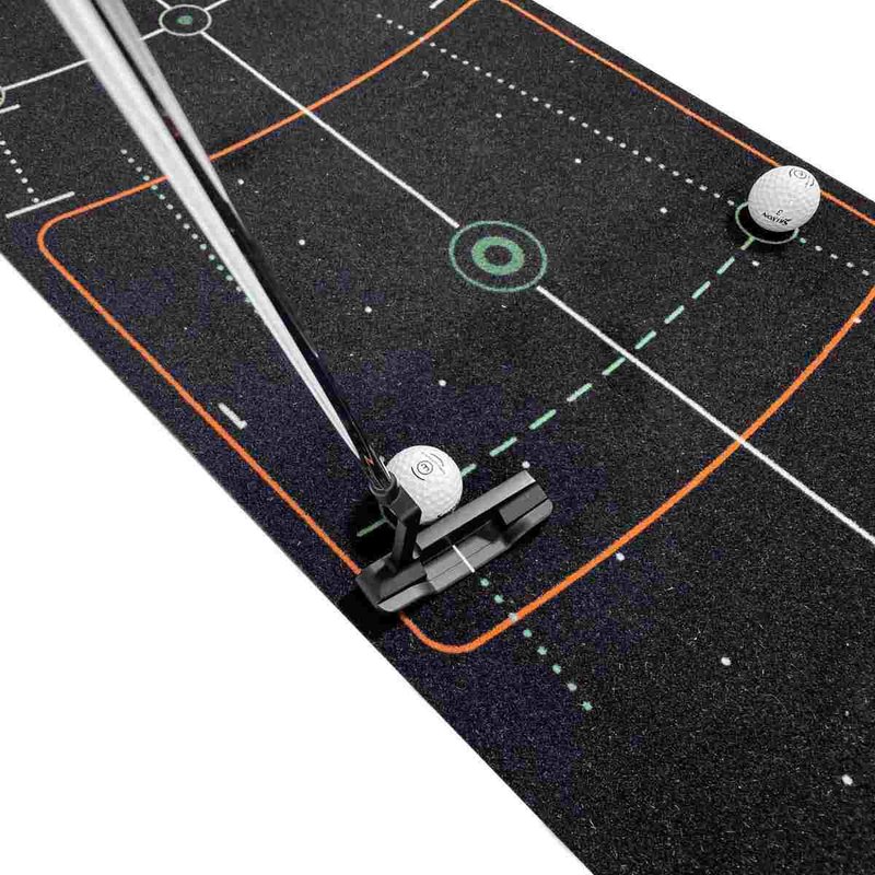Wellputt Putting Mat - CLASSIC 13FT (4m), speed 10-11,5ft, čierna