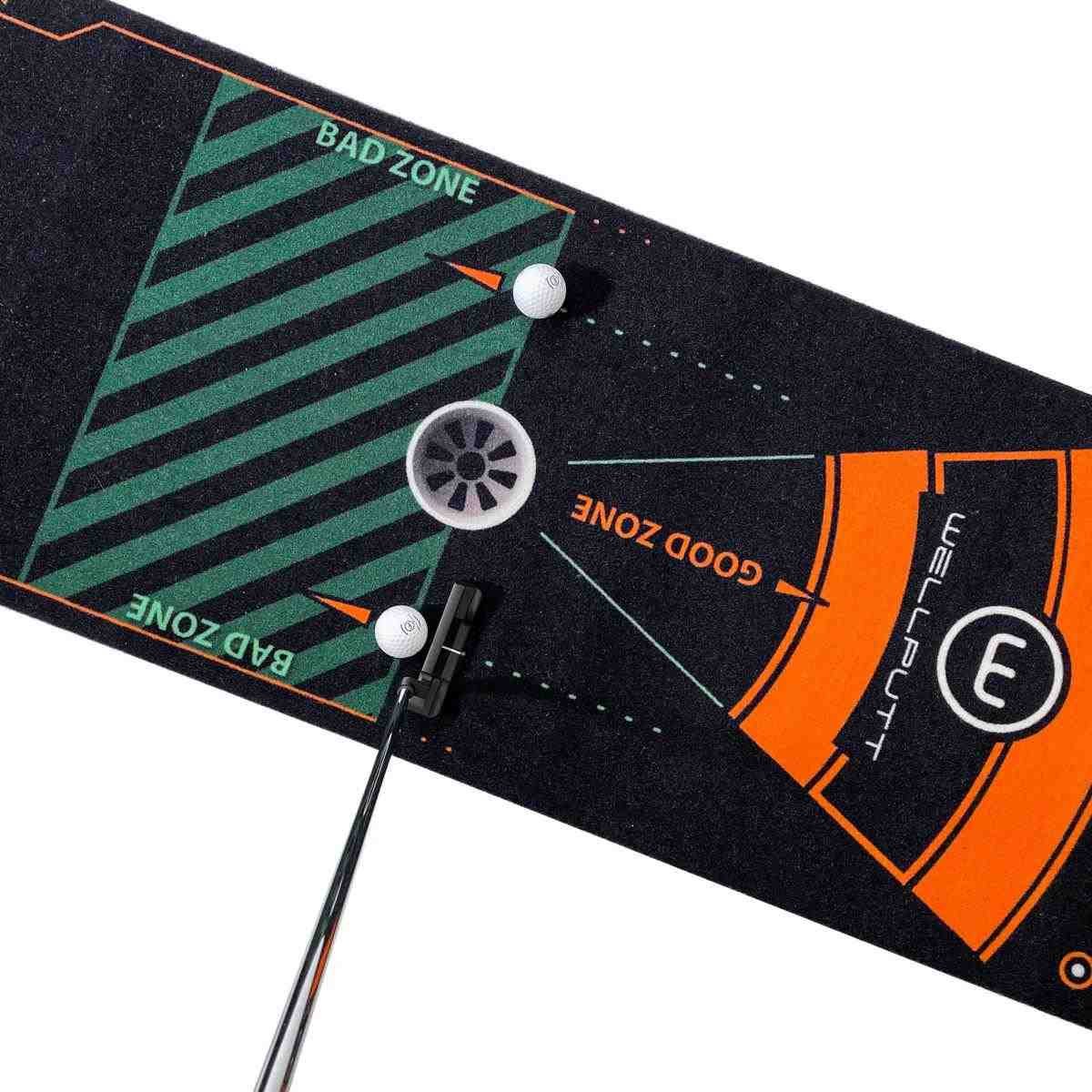 Wellputt Putting Mat - CLASSIC 13FT (4m), speed 10-11,5ft, čierna