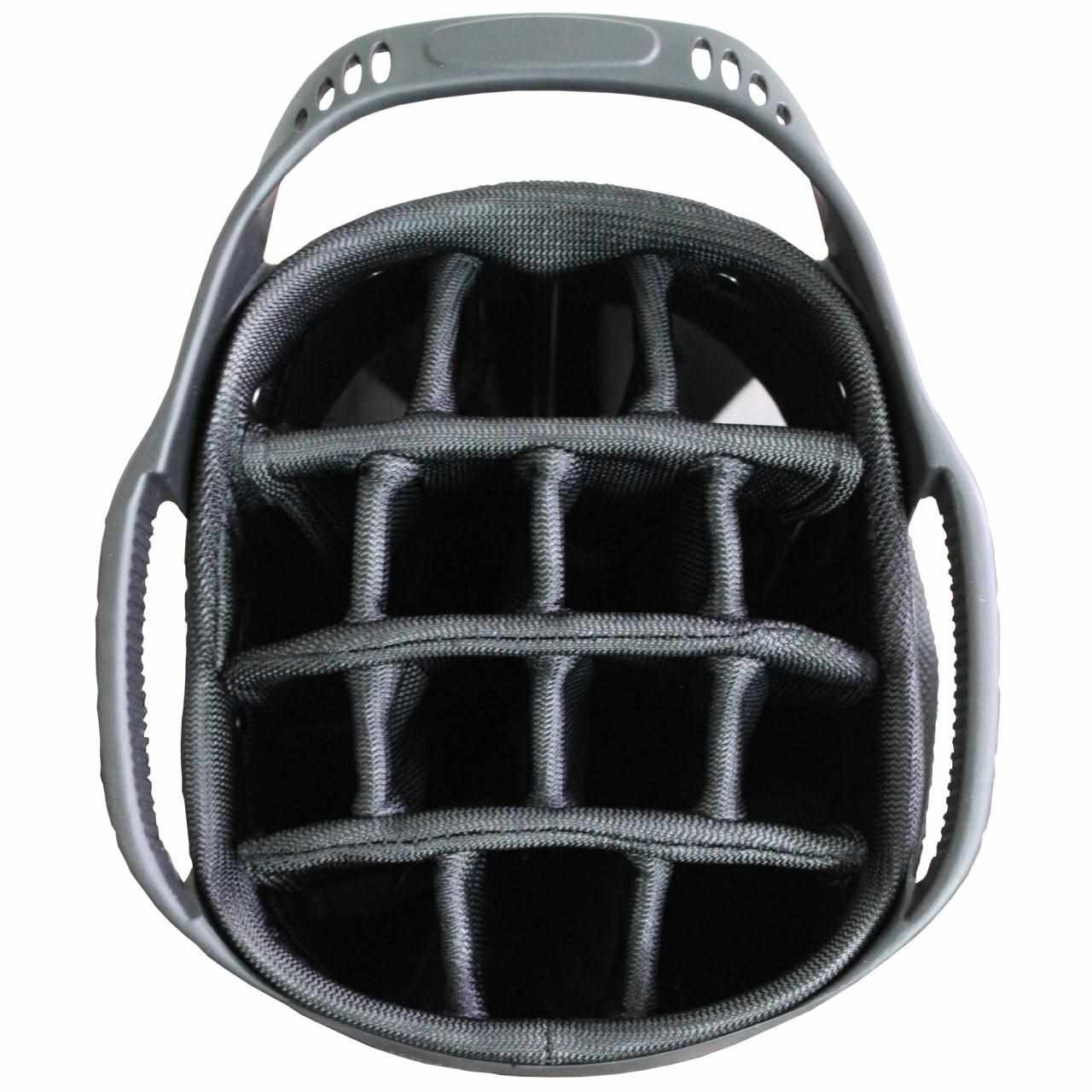 Bennington Zone Waterproof stand bag, black/white/gold