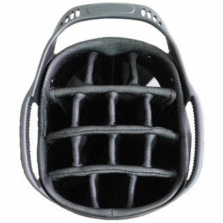 Bennington Zone Waterproof stand bag, black/white/gold