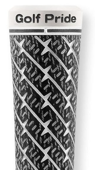 Golf Pride Z-Grip Cord grip, STANDARD, čierna/biela